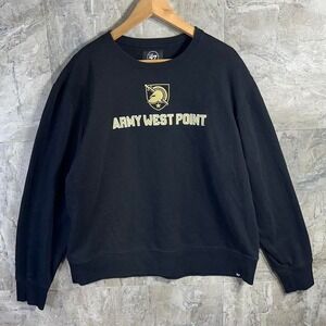 47 Army West Point black crewneck sweatshirt Men's Size 2XL  #military army